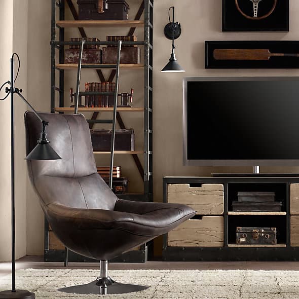 Restoration Hardware Hopper Bucket Chair