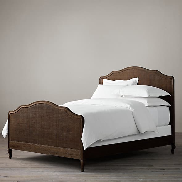 Restoration Hardware Lorraine Caned Bed