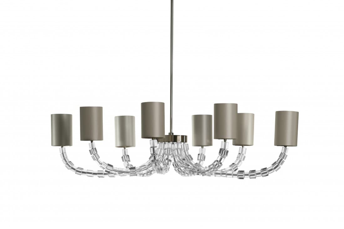 Подвесной светильник Porta Romana Round Lartigue Chandelier Porta Romana