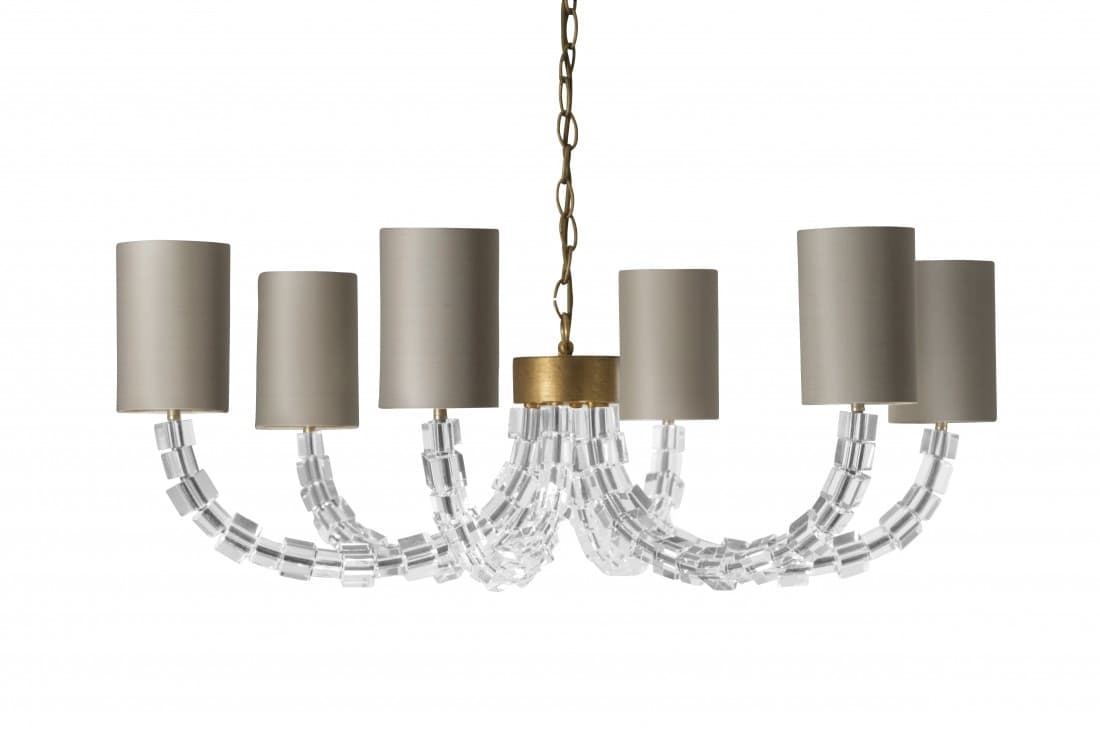 Подвесной светильник Porta Romana Round Lartigue Chandelier Porta Romana
