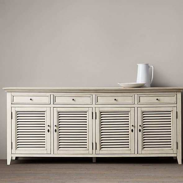 Restoration Hardware Shutter Sideboard