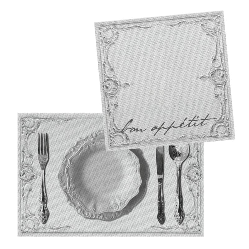 Сервировочная салфетка Adriani & Rossi Set of placemat and table napkin
