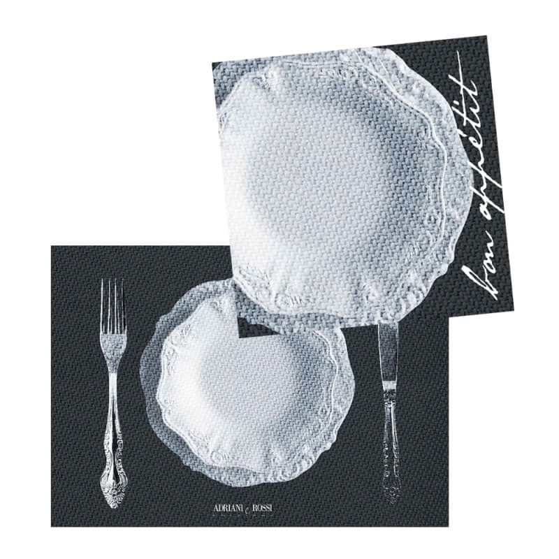Сервировочная салфетка Adriani & Rossi Set of placemat and table napkin