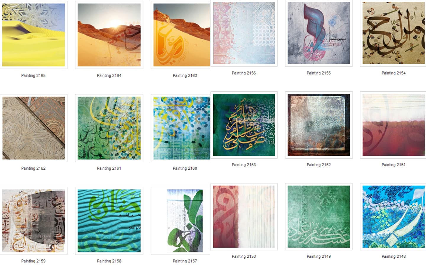 Картина Adriani & Rossi Prints on canvas Arabic Painting 2271