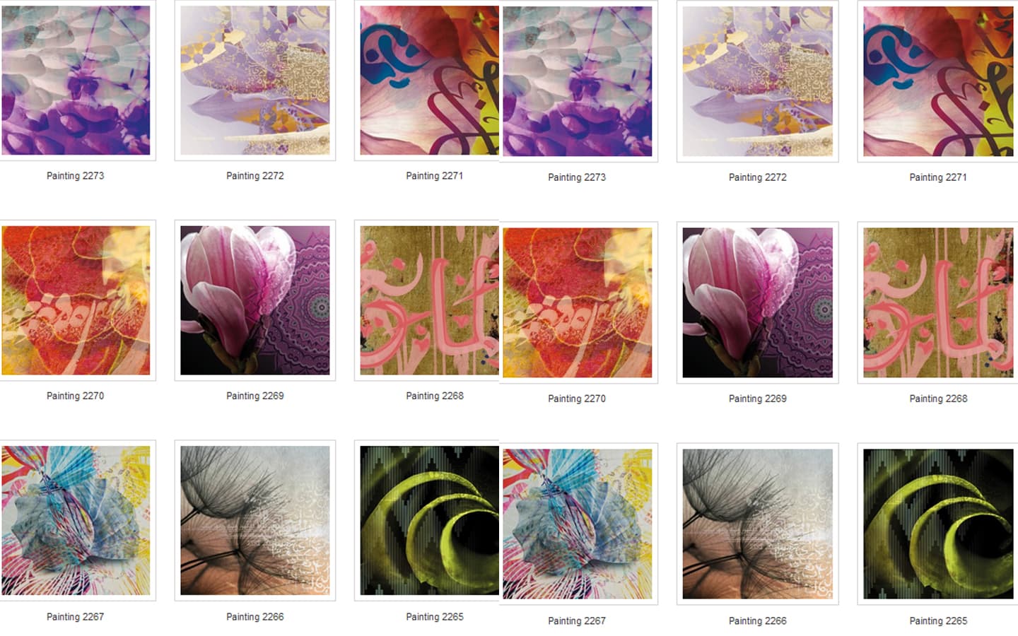 Картина Adriani & Rossi Prints on canvas Arabic Painting 2271