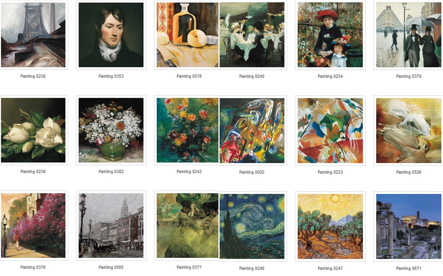 Картина Adriani & Rossi Prints on canvas Classic Painting 0246