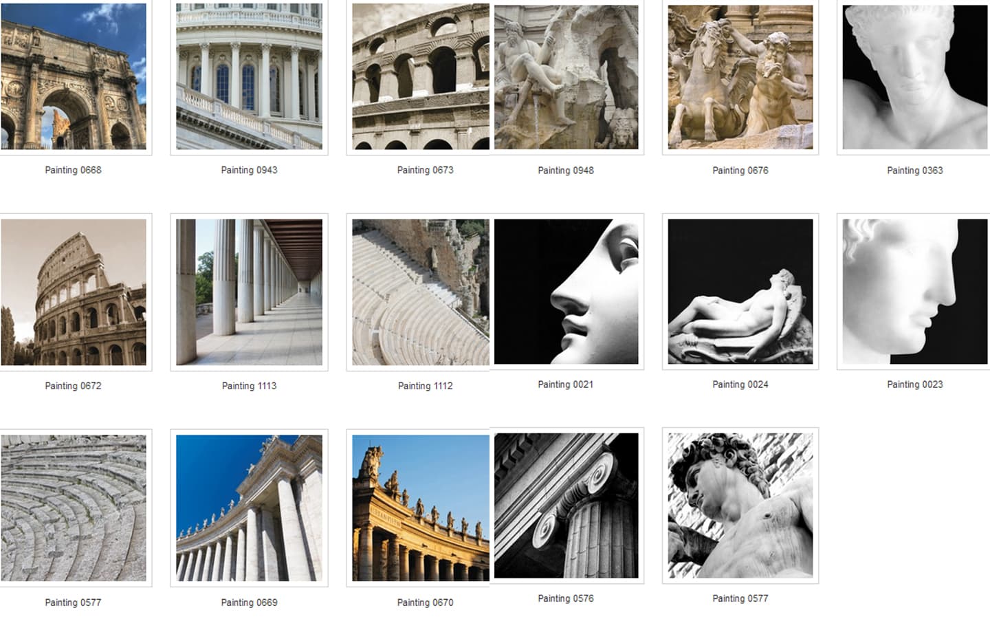 Картина Adriani & Rossi Prints on canvas Classic Painting 0246