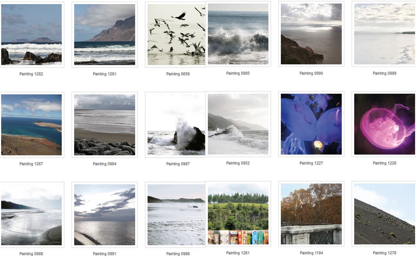 Картина Adriani & Rossi Prints on canvas Sea Ocean and Nature Painting 1894