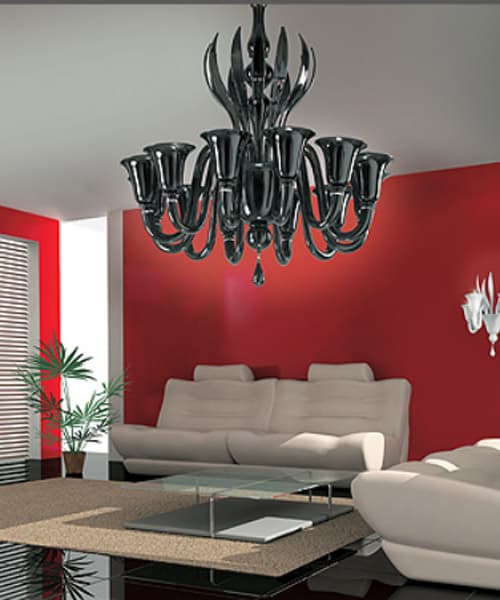 Люстра Voltolina Rialto lampadario 12L Voltolina