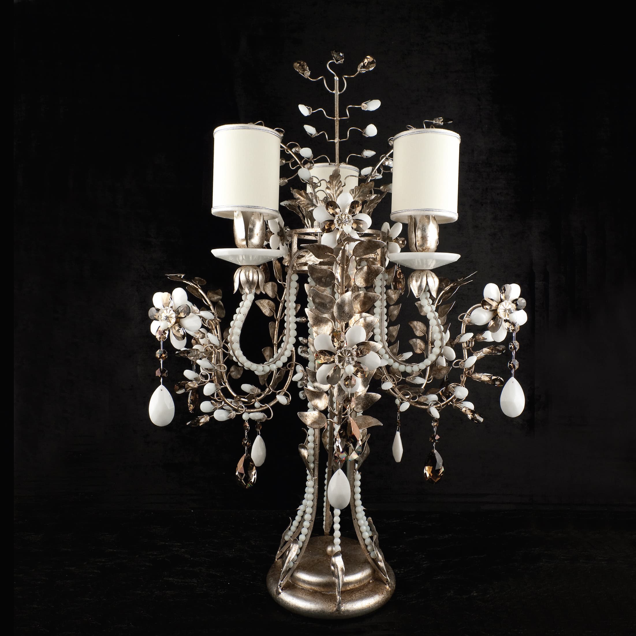 Настольная лампа Mechini F106/3 DC wood Mechini