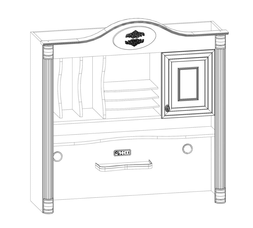 Шкаф CILEK Romantic 20.21.1106.00