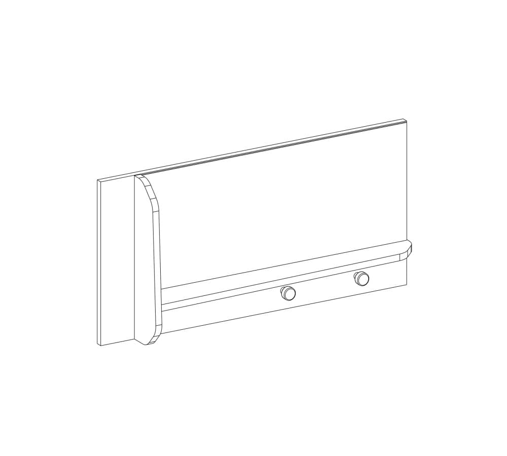Зеркало с полкой CILEK Trio 20.40.1801.00