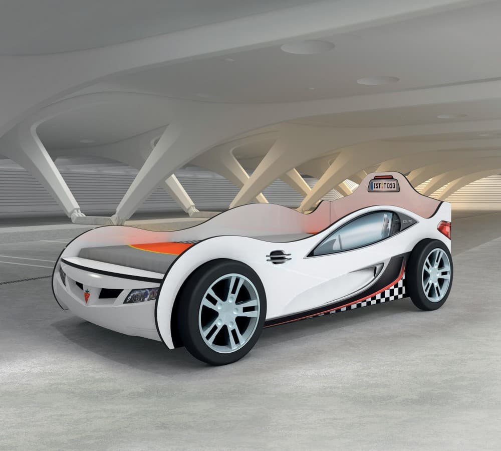 Детская кровать в виде машины CILEK Champion Racer Coupe