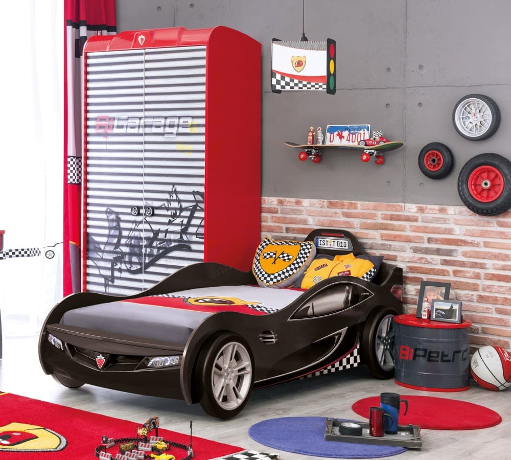 Детская кровать в виде машины CILEK Champion Racer Coupe