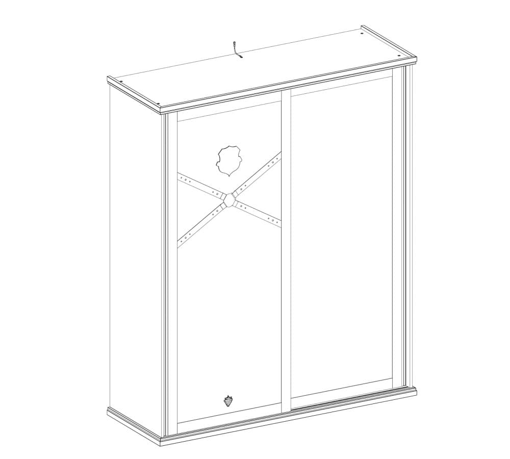 Шкаф-купе CILEK Royal 20.09.1003.00