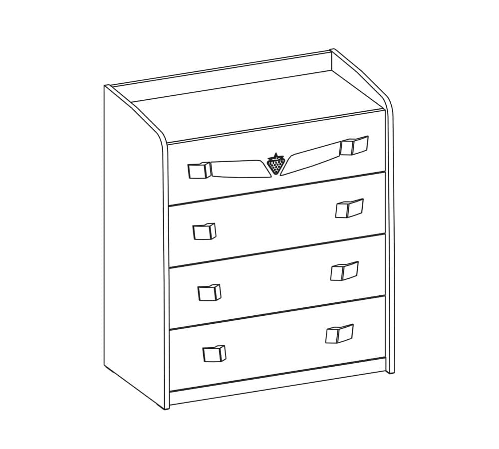 Комод CILEK Champion Racer 20.35.1202.00