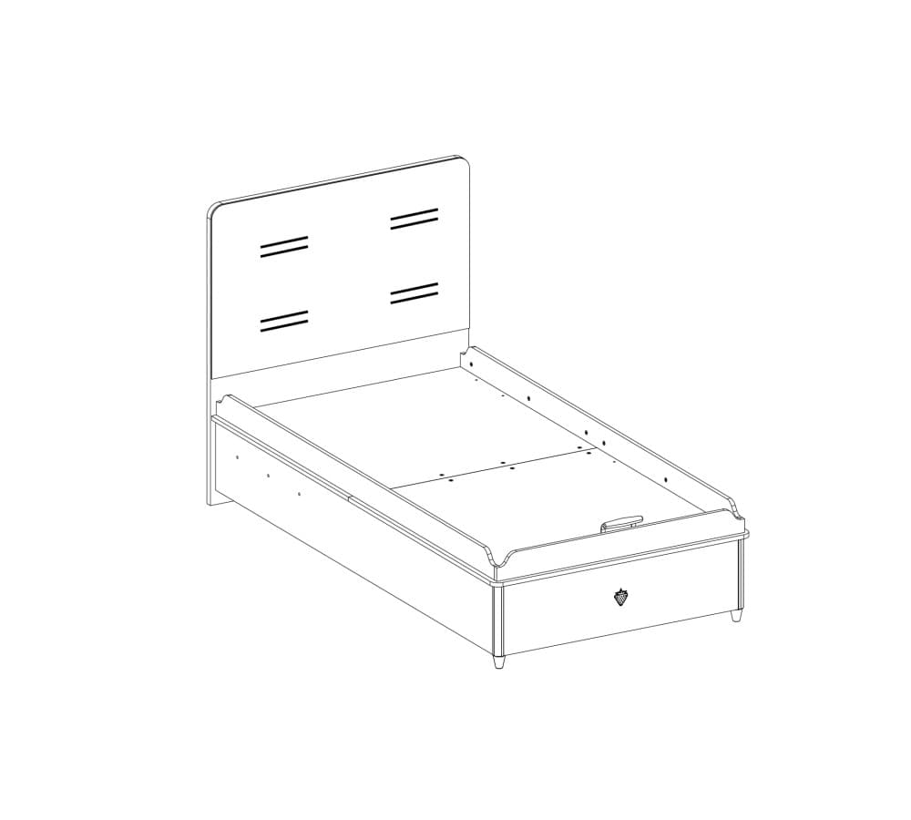 Детская кровать CILEK Dynamic с базой