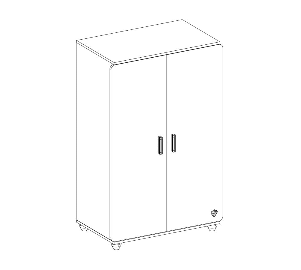 Гардероб CILEK White 20.54.1004.00