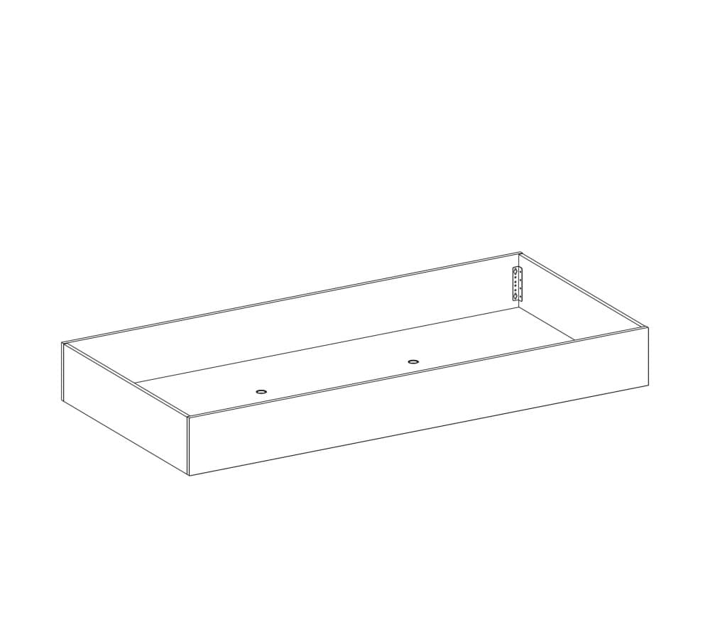 Кровать односпальная CILEK White 20.54.1303.00