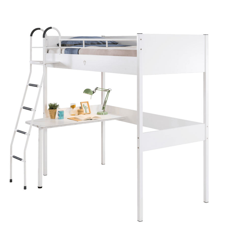 Кровать + письменный стол CILEK White (90x190 Cm)