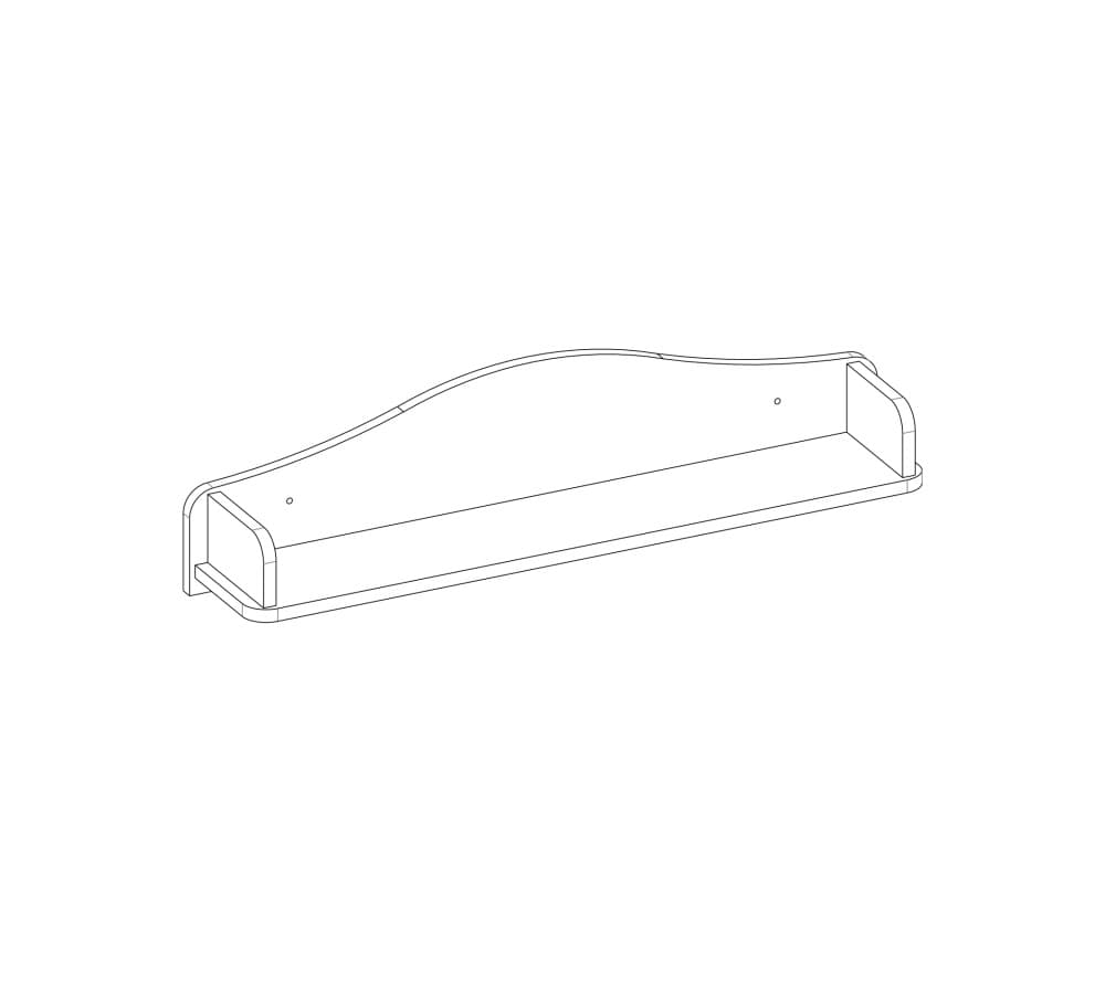 Полка CILEK Selena Shelf