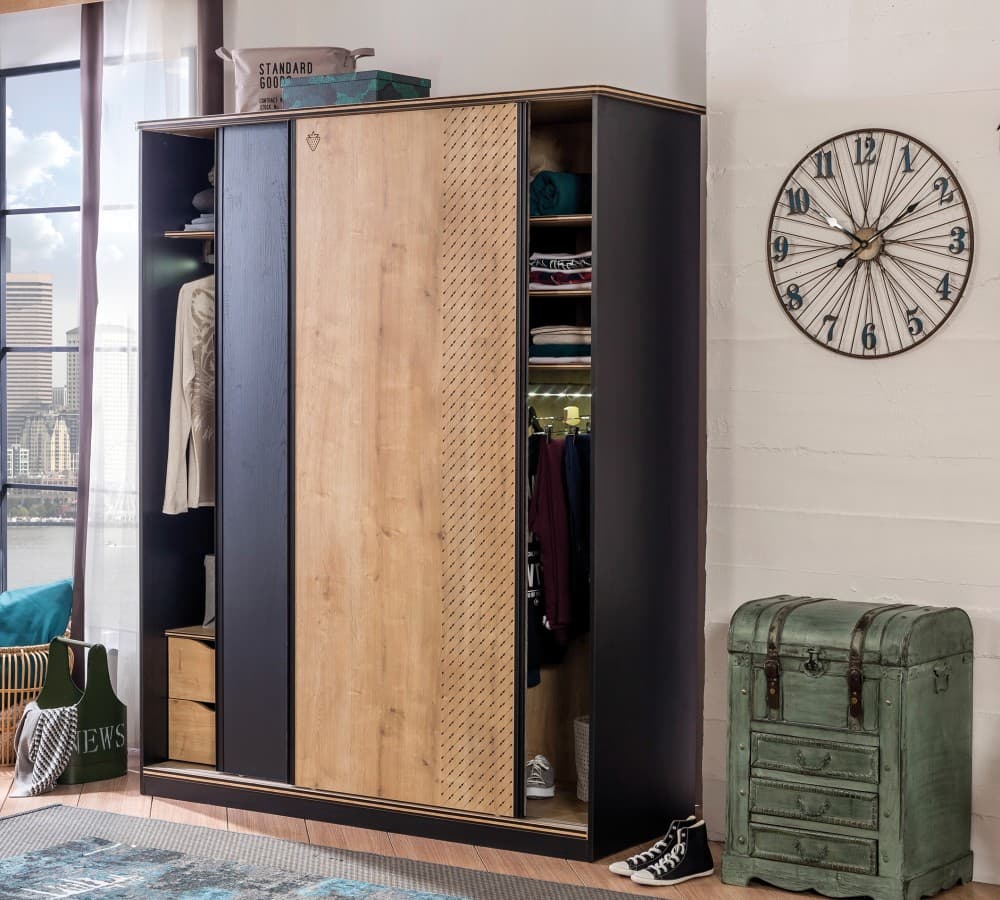 Шкаф-купе CILEK Black 20.58.1003.00