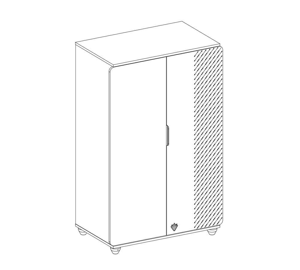 Гардероб CILEK Black Wardorbe