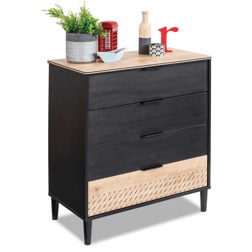 Комод CILEK Black 20.58.1201.00