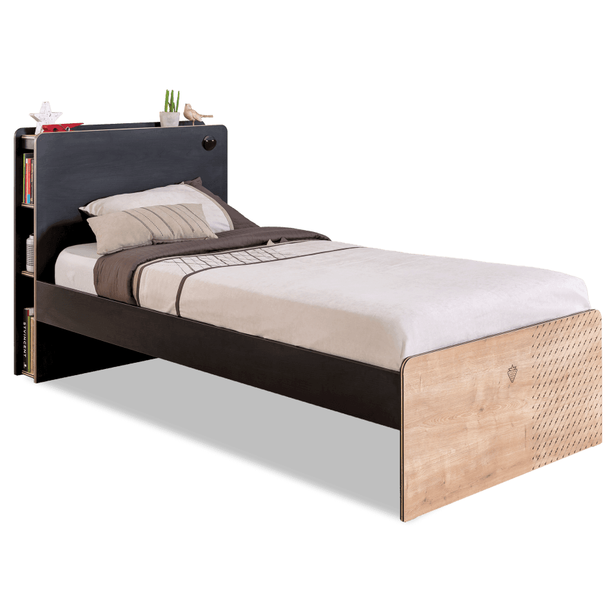 Кровать односпальная CILEK Black (100x200 Cm)