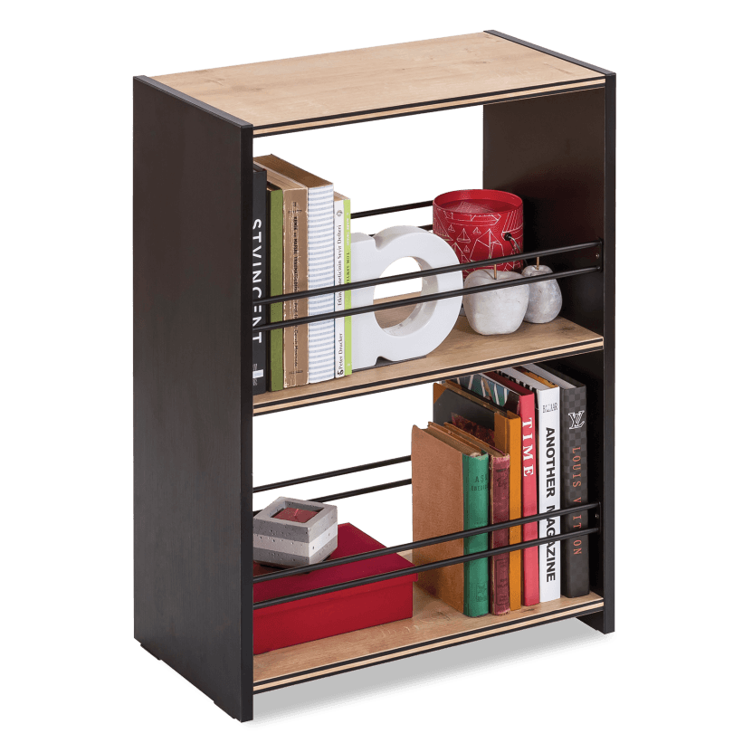 Шкаф CILEK Black Bookcase 20.58.1502.00