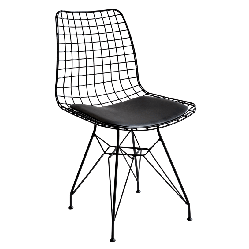 Стул CILEK Black Dark Metal Chair
