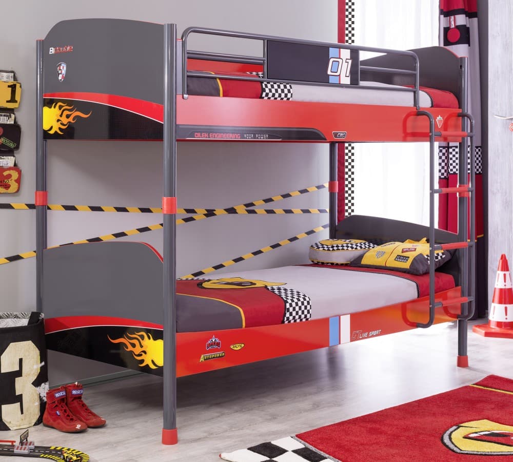 Кровать детская CILEK Champion Racer двухъярусная