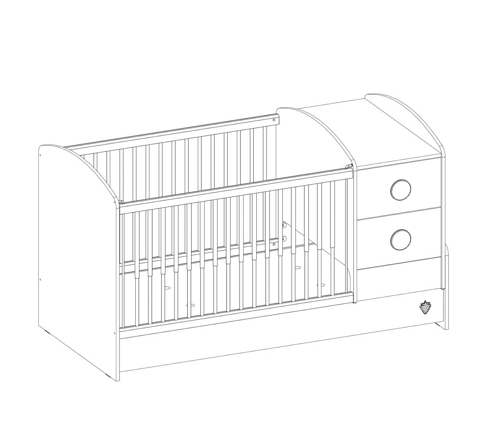 Детская кроватка CILEK Baby Cotton St