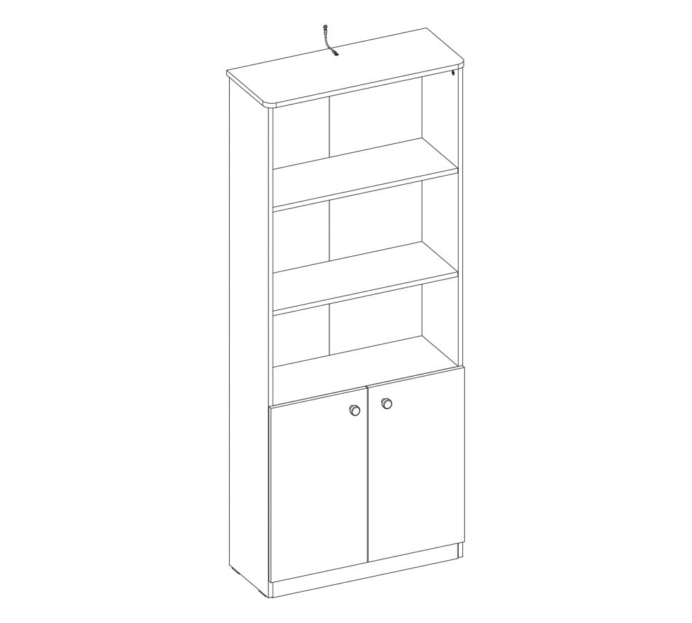 Книжный шкаф CILEK Mocha 20.30.1501.00