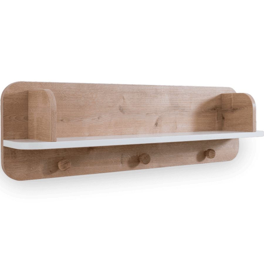 Полка с вешалками CILEK Natura Baby