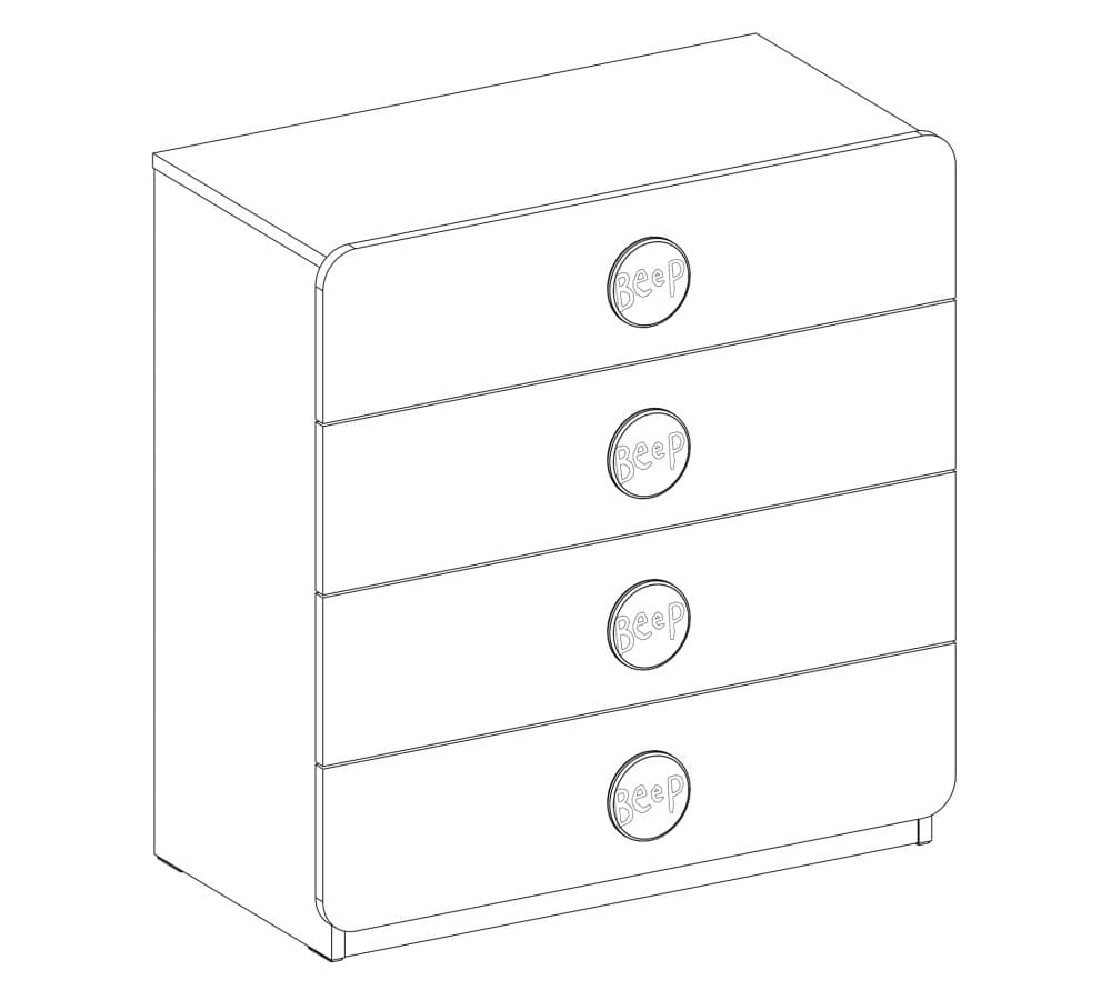 Комод CILEK Baby Boy