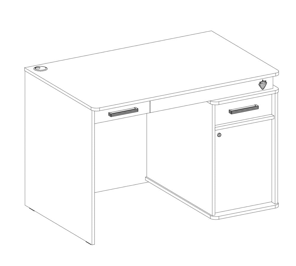 Письменный стол CILEK Dynamic 20.50.1101.00