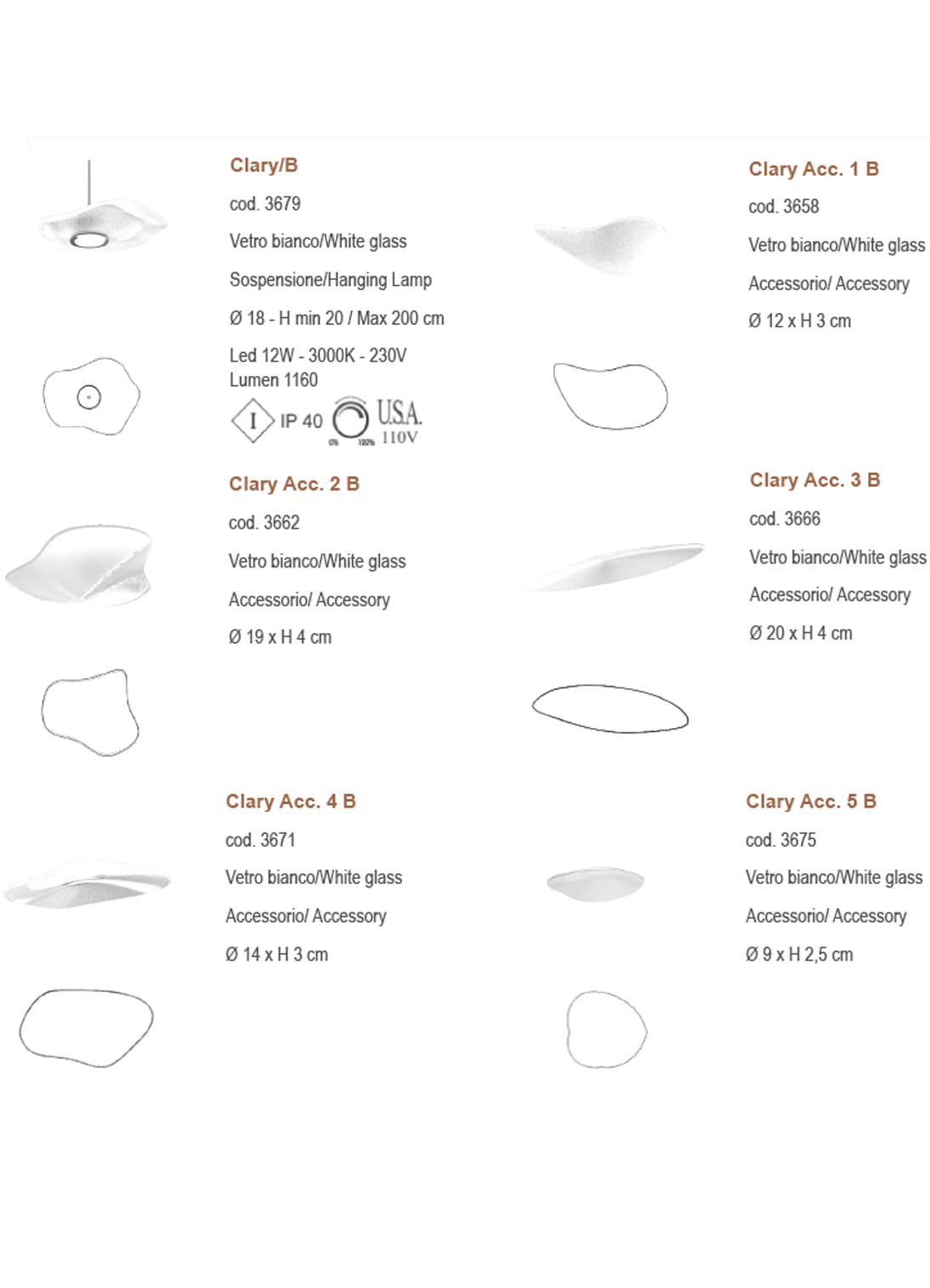 Подвесной светильник SIKREA Clary SIKREA