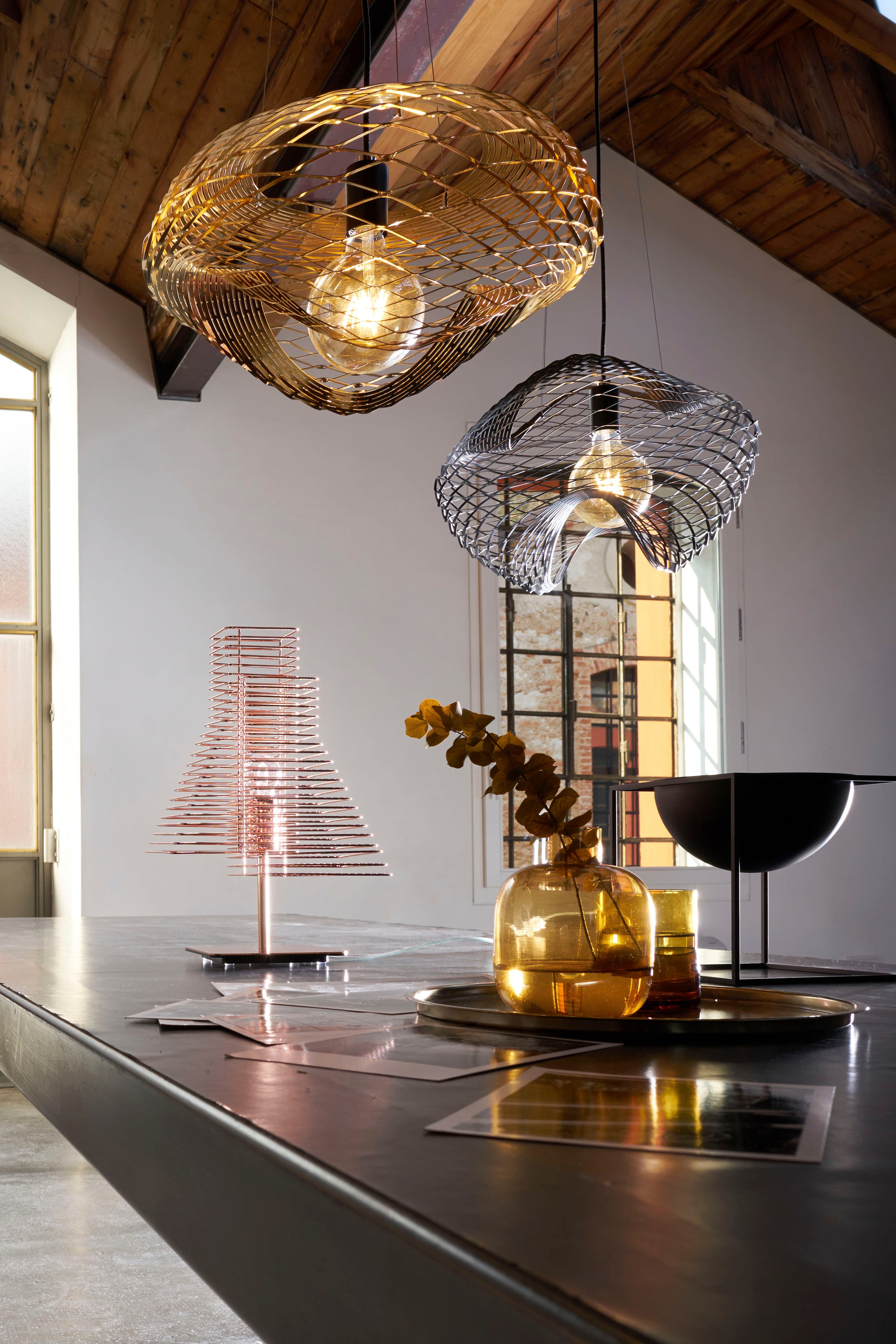 Подвесной светильник ZAVA NET pendant lamp ZAVA