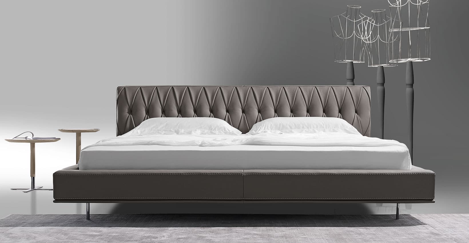 Двуспальная кровать Gamma Arredamenti McQueen Night