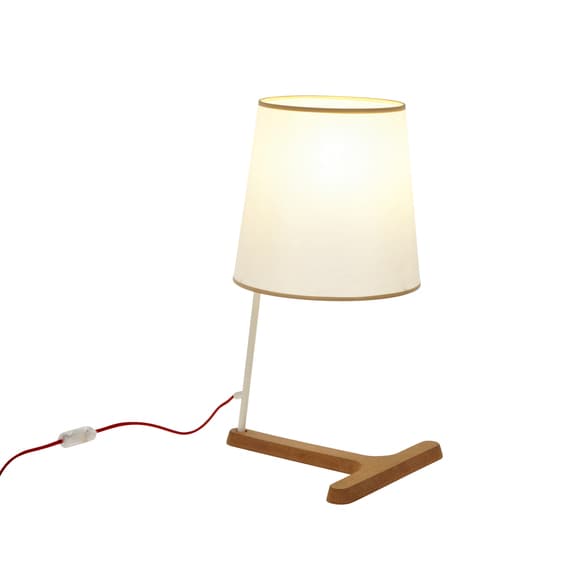 Настольная лампа Forestier Lampe Cork T-low Forestier