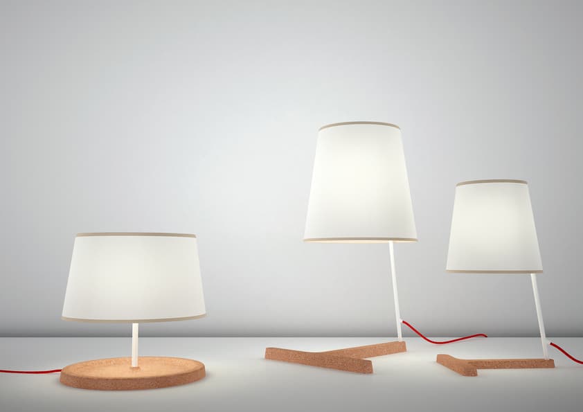 Настольная лампа Forestier Lampe Cork T-low Forestier