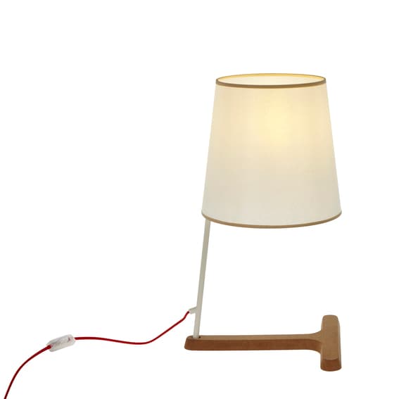 Настольная лампа Forestier Lampe Cork T-low Forestier