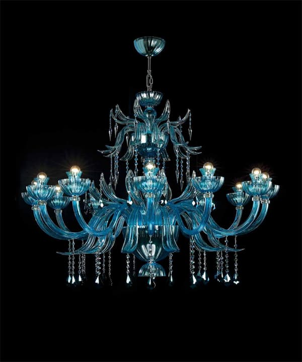 Люстра Beby Italy 7810BA3 Turquoise Capri Beby Italy