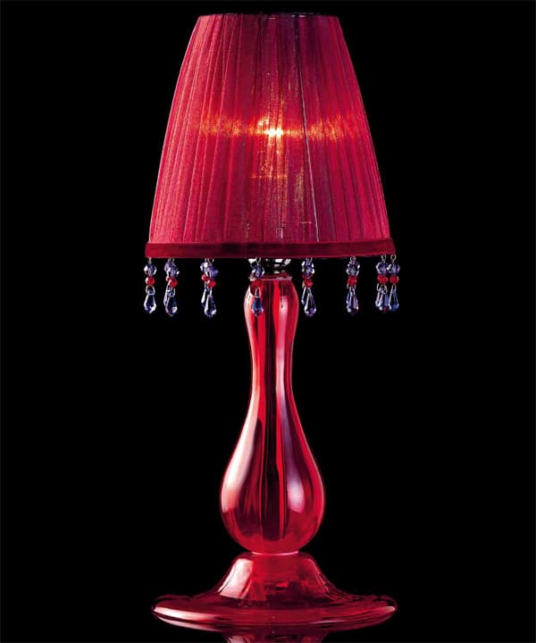 Настольная лампа Beby Italy 7700L02 Red Beby Italy