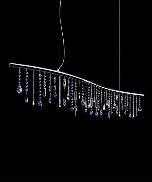 Подвесной светильник Beby Italy DL20B03 Clear, Blue Beby Italy