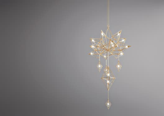 Подвесной светильник Forestier Suspension Himmeli 18 Lights Gris Forestier