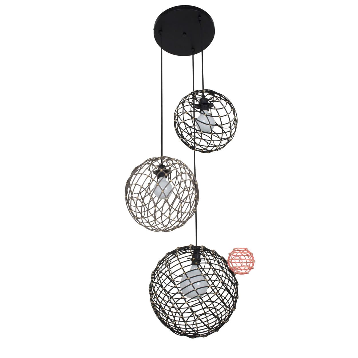 Подвесной светильник Forestier Pavillon Sphere 3 Lumieres Forestier