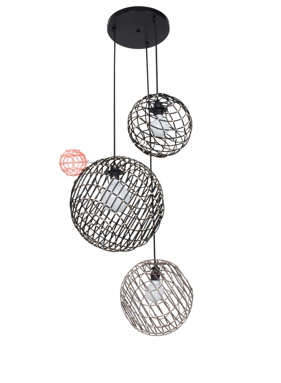 Подвесной светильник Forestier Pavillon Sphere 3 Lumieres Forestier