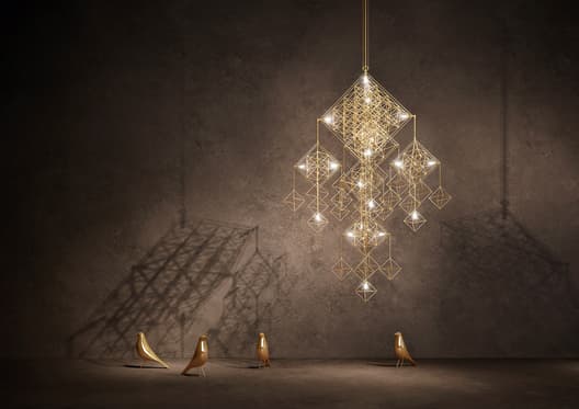 Подвесной светильник Forestier Suspension Pavuk 21lights Noir — фото 3